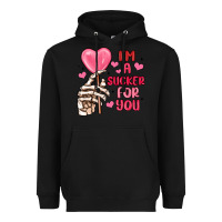 Black i m a sucker for you Heavyweight Hoodie - MaliasSmallBusiness