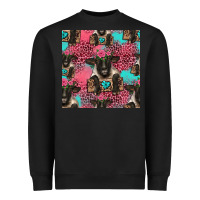 Black black sheep seamless pattern Heavyweight Sweatshirt - HRA Design Shop