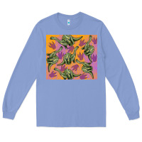 Colony Blue dinosaur brontosaurus Long Sleeve Tee - Artiststas