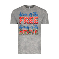 Cloud Rock home of the free because of the brave Vintage Tee - HRA Design Shop
