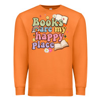 Carrot books are my happy place Premium Sweatshirt - MaliasSmallBusiness