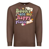 Chestnut books are my happy place Premium Sweatshirt - MaliasSmallBusiness