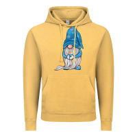 Vintage Mustard winter gnome Vintage Hoodie - JahusDesignShop