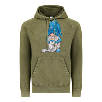 Vintage Olive winter gnome Vintage Hoodie - JahusDesignShop