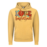 Vintage Mustard love basketball Vintage Hoodie - Zillion Design Studio