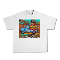 Lunar Rock western  american truck sunflowers  mousepad Urban Heavy Tee - HRA Design Shop