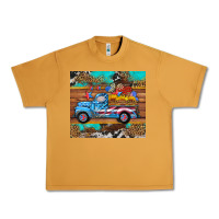 Peanut Butter western  american truck sunflowers  mousepad Urban Heavy Tee - HRA Design Shop