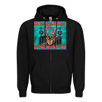 Black Western Bengal Cat Mom Zipper Hoodie - LillyAllenDesigns