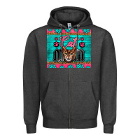 Charcoal Heather Western Bengal Cat Mom Zipper Hoodie - LillyAllenDesigns