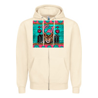 Sandshell Western Bengal Cat Mom Zipper Hoodie - LillyAllenDesigns