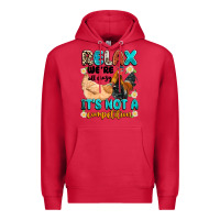 Cardinal relax we're all crazy it's not a competition Premium Hoodie - Artiststas