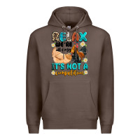 Coffee relax we're all crazy it's not a competition Premium Hoodie - Artiststas