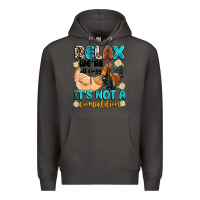 Smoke relax we're all crazy it's not a competition Premium Hoodie - Artiststas