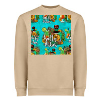 Mushroom salty vibes seamless pattern Heavyweight Sweatshirt - HRA Design Shop
