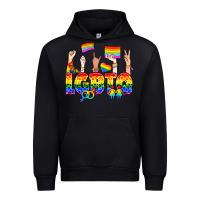Black LGBTQ+ Urban Hoodie - NancyCooperArtShop