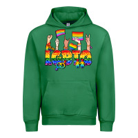 Emerald LGBTQ+ Urban Hoodie - NancyCooperArtShop