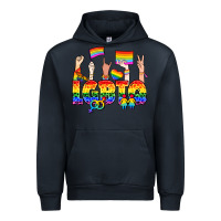 Navy LGBTQ+ Urban Hoodie - NancyCooperArtShop