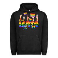 Pigment Black LGBTQ+ Urban Hoodie - NancyCooperArtShop