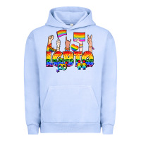 Pigment Grape Ice LGBTQ+ Urban Hoodie - NancyCooperArtShop