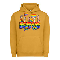 Pigment Peanut Butter LGBTQ+ Urban Hoodie - NancyCooperArtShop