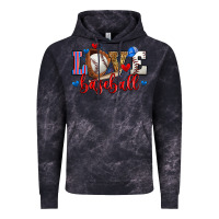 Cloud Black love baseball Vintage Hoodie - Zillion Design Studio