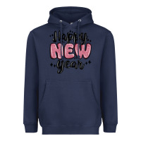 Navy happy new year Heavyweight Hoodie - MaliasSmallBusiness