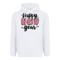 White happy new year Heavyweight Hoodie - MaliasSmallBusiness