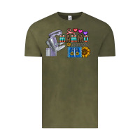 Vintage Olive mammo technologist Vintage Tee - CowhideDigitalArt