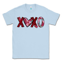 Dusty Blue xoxo Classic Tee - JahusDesignShop