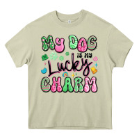Mossy my dog is my lucky charm Heavy Core Tee - Artiststas