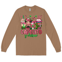 Toasted Coconut cafecito y chisme coffee cups Long Sleeve Tee - Jasminsmagicworld