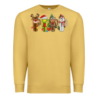 Antique Gold obsessive cup disorder christmas Premium Sweatshirt - MaliasSmallBusiness