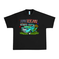 Black american honey Urban Heavy Tee - CowhideDigitalArt