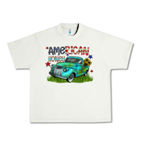 Pistachio american honey Urban Heavy Tee - CowhideDigitalArt