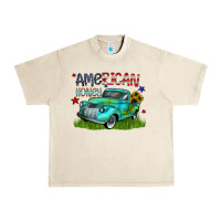 Sandshell american honey Urban Heavy Tee - CowhideDigitalArt