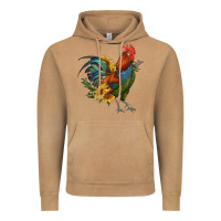 Vintage Camel rooster with sunflowers Vintage Hoodie - RanaPortraitStore