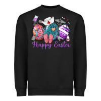 Black happy easter eggs nurse n Heavyweight Sweatshirt - Neo Western