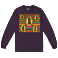 Plum our lady of guadalupe tumbler Long Sleeve Tee - JahusDesignShop