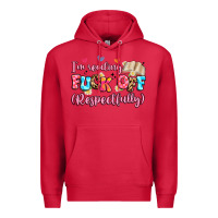 Cardinal i'm reading fuck off respectfully Premium Hoodie - Artiststas