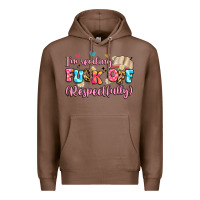 Chestnut i'm reading fuck off respectfully Premium Hoodie - Artiststas