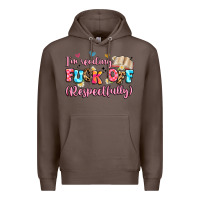 Coffee i'm reading fuck off respectfully Premium Hoodie - Artiststas
