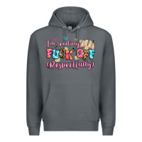 Rock i'm reading fuck off respectfully Premium Hoodie - Artiststas