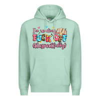 Seafoam i'm reading fuck off respectfully Premium Hoodie - Artiststas
