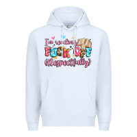 White i'm reading fuck off respectfully Premium Hoodie - Artiststas
