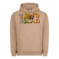 Pigment Burro Love Gnome Urban Hoodie - texasbilliewilder