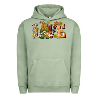 Pigment Oil Green Love Gnome Urban Hoodie - texasbilliewilder