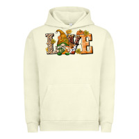 Pigment Pistachio Love Gnome Urban Hoodie - texasbilliewilder