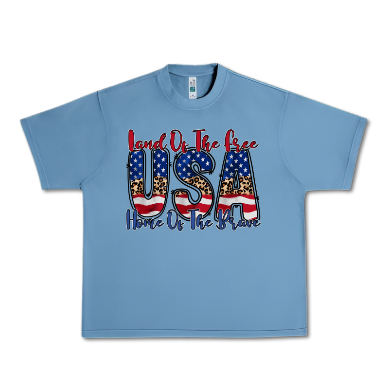 Land Of The Free Usa Urban Heavy Tee by RacoonDesign | Teevron