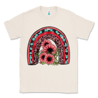 Natural valentines sunflower rainbow Classic Tee - JahusDesignShop