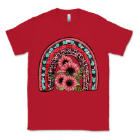 Red valentines sunflower rainbow Classic Tee - JahusDesignShop